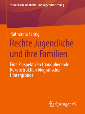 cover image of Rechte Jugendliche und ihre Familien